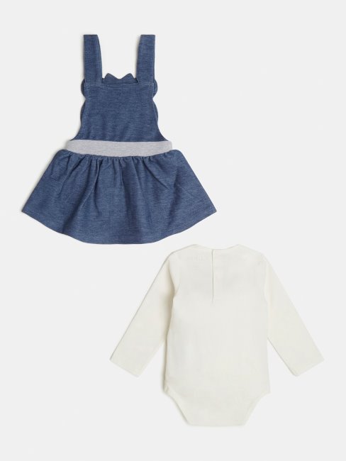 Ensemble Body Et Jupe Blanc Guess