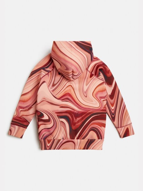 Sweat à Capuche Active Guess Rouge