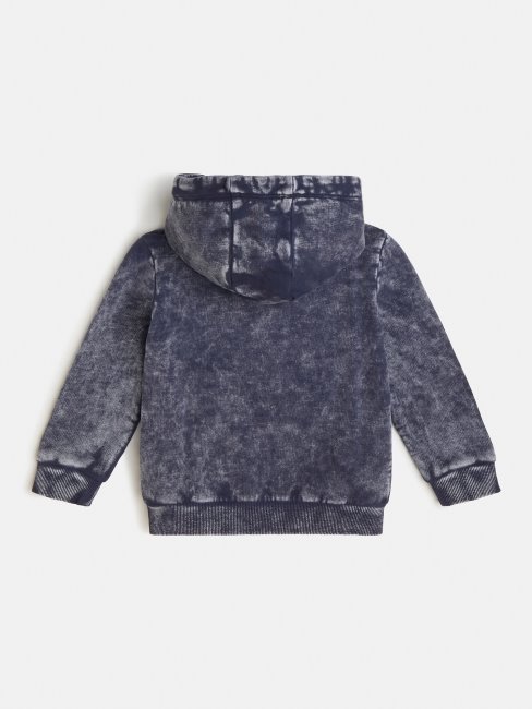 Sweat à Capuche Bleu Guess