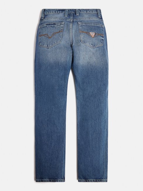 Pantalon Denim Bleu Slim Fit Guess Trend