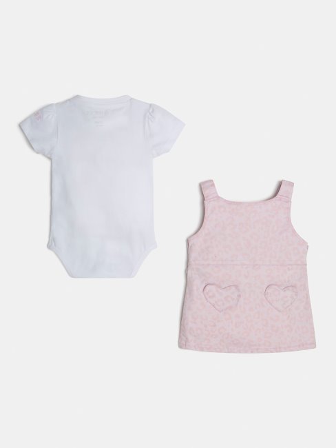 Ensemble En Coton Mélangé Blanc Guess