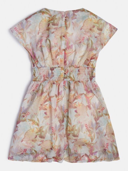 Guess - Robe Imprimée Fantaisie Florale Sur L'ensemble