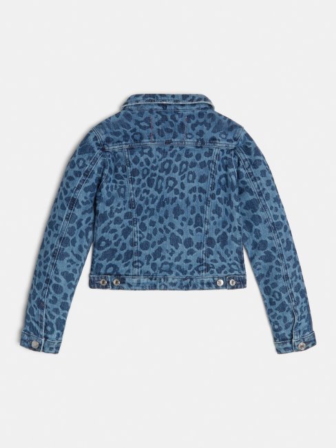 Veste En Jean Bleu Guess