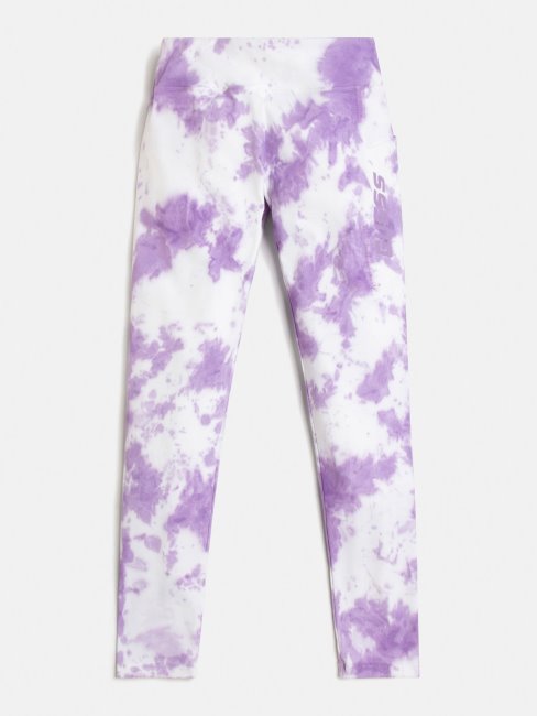 Guess Violet Leggings Imprimés Sur L'ensemble