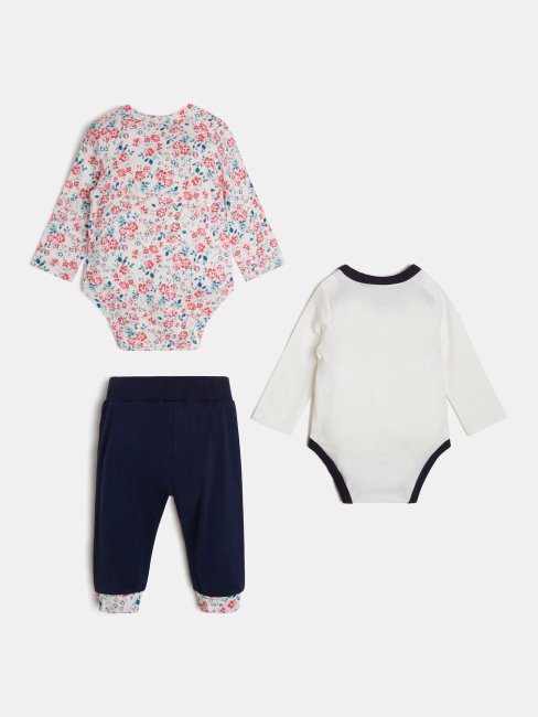 Guess Pack 2 Ensemble Body Et Pantalon Bleu Multi New Trend