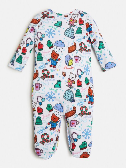 Barboteuse à Imprimé Multicolore Guess Sur L'ensemble