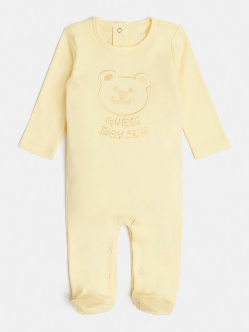 Salopette Brodée Guess Jaune