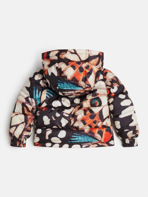 Doudoune Imprimé Guess All Over à Motif Multicolore