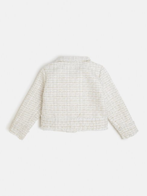 Veste En Tweed Guess Blanche
