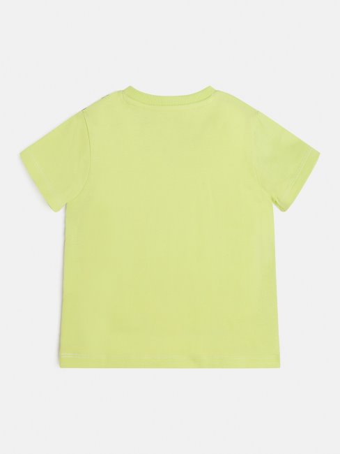 Tee Shirt Logo Guess Vert Devant