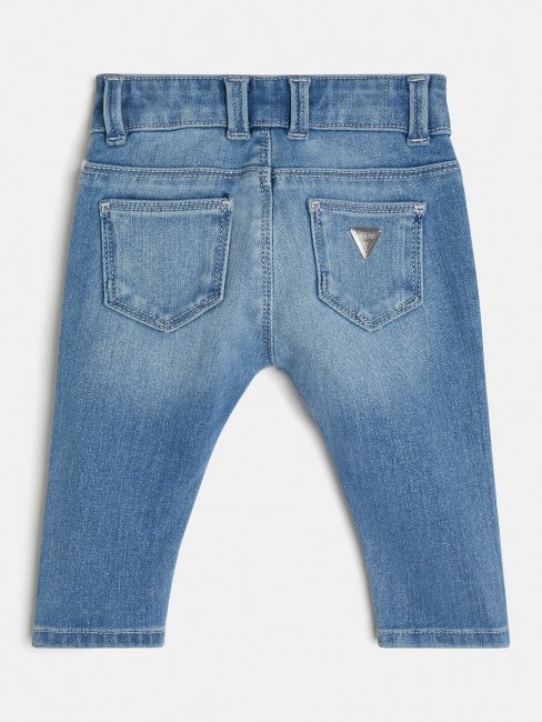 Pantalon Bleu Denim Lurex Guess