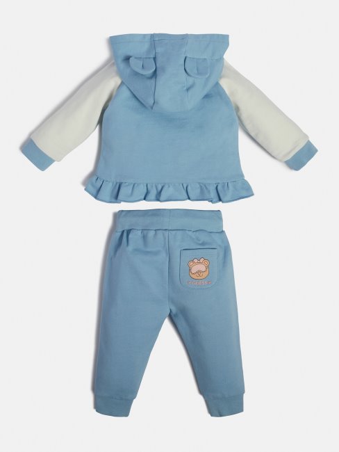 Ensemble Sweat Et Pantalon Bleu Clair Guess