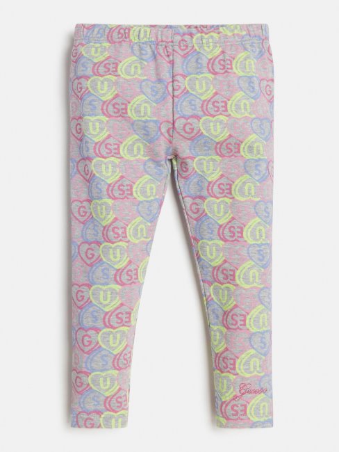 Legging Imprimé Motif Guess All Over Multicolore
