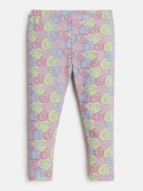 Legging Imprimé Motif Guess All Over Multicolore
