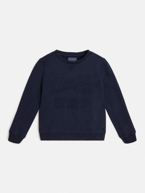 Sweat Col Roulé Guess Bleu