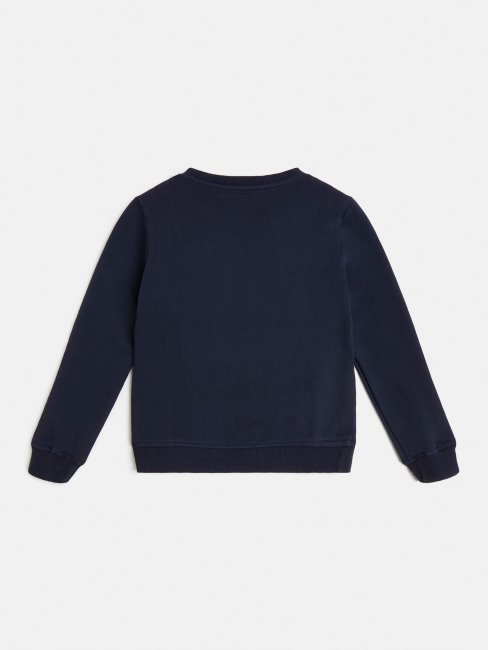 Sweat Col Roulé Guess Bleu