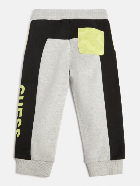 Pantalon Actif à Logo Sur Le Côté Guess Gris Multi