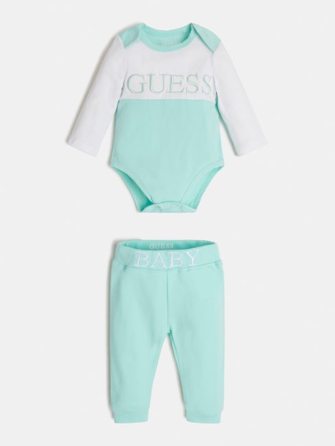 Ensemble Body Et Pantalon Vert Guess