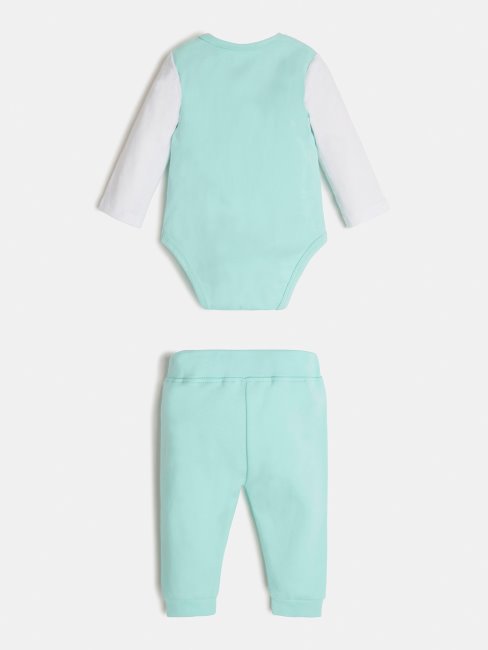 Ensemble Body Et Pantalon Vert Guess