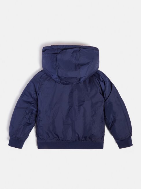 Doudoune Réversible à Capuche Guess Orange