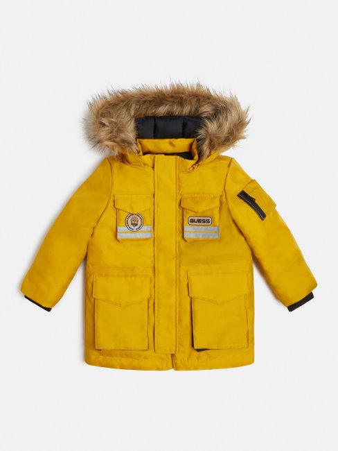 Parka à Capuche Guess Orange
