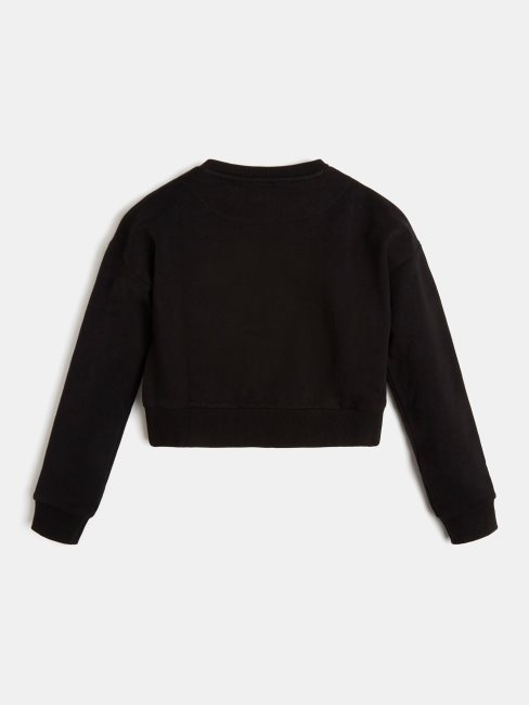 Sweat Logo Icône Noir Guess