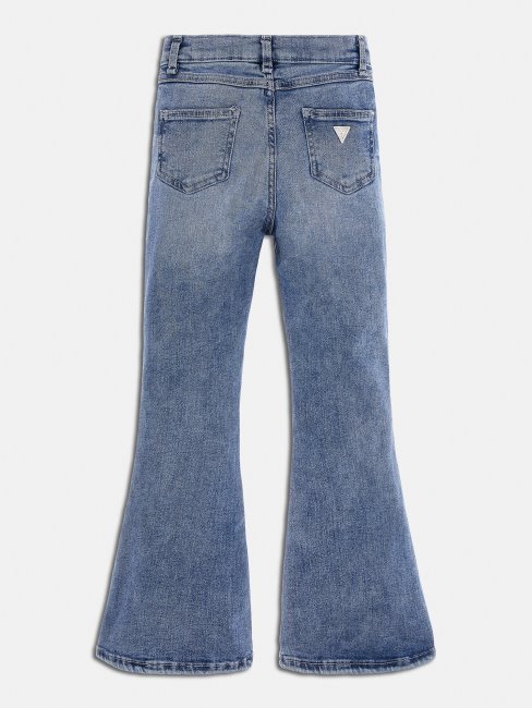 Pantalon Denim évasé Bleu Guess