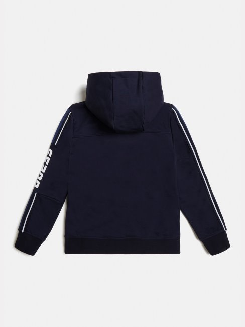 Sweat Actif Bleu Avec Logo Sur Le Côté Guess