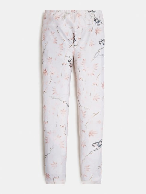 Legging Crème à Imprimé All Over Guess