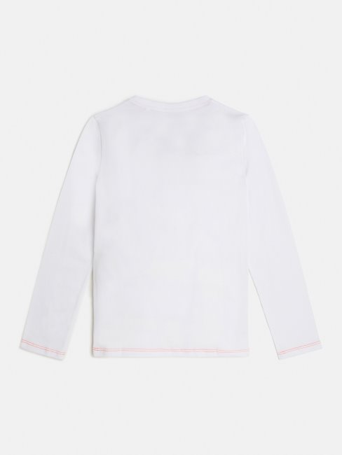 T-shirt Blanc à La Mode Avec Logo Sur Le Devant Nouveau