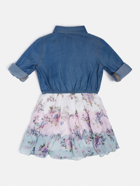 Guess Bleu Multi Robe En Jean