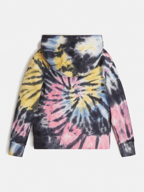 Sweat-shirt Motif Tie-dye Guess Multicolore