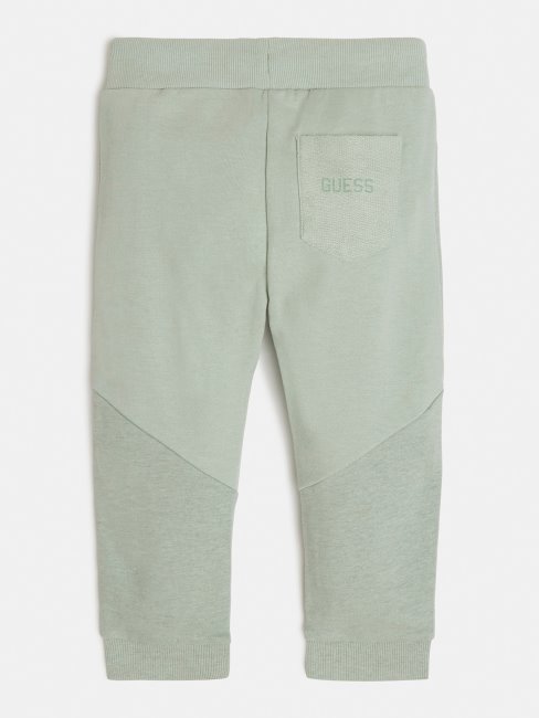 Pantalon Actif Avec Logo Sur Le Côté Guess Vert Clair