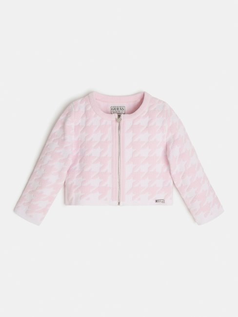 Pull Guess Rose Pied De Poule