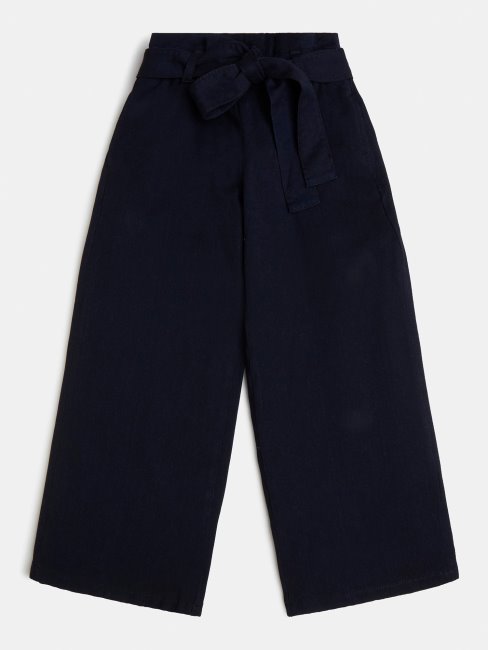 Guess Pantalon En Denim évasé Bleu