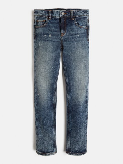 Pantalon Denim Coupé Skinny Guess Bleu New Fashion