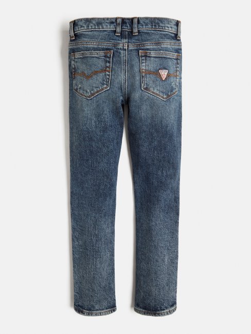 Pantalon Denim Coupé Skinny Guess Bleu New Fashion