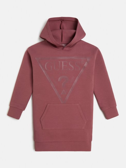 Guess - Robe Active Bordeaux à Logo Triangle