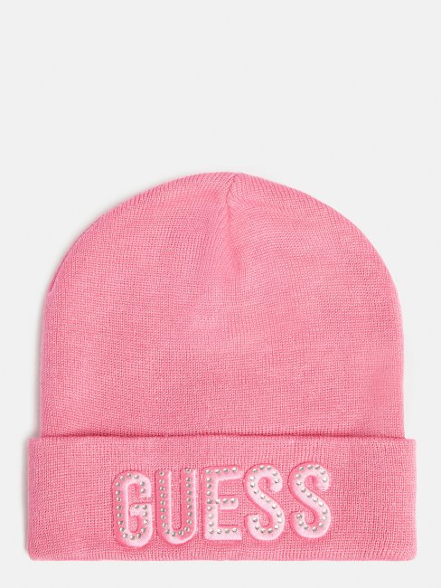 Guess Chapeau Avec Logo Sur Le Devant Rose