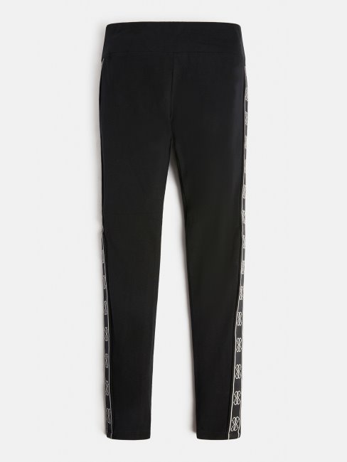 Legging En Coton Mélangé Guess Noir