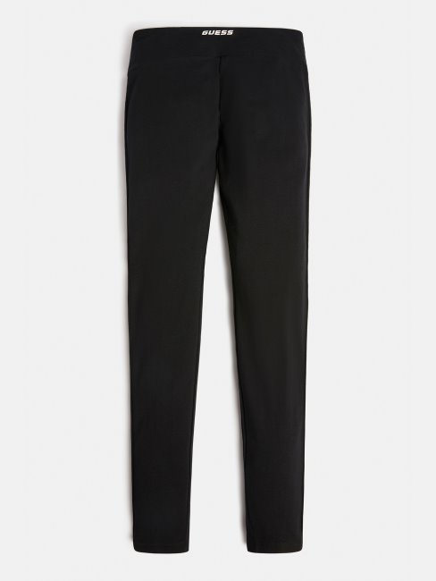 Legging En Coton Mélangé Guess Noir
