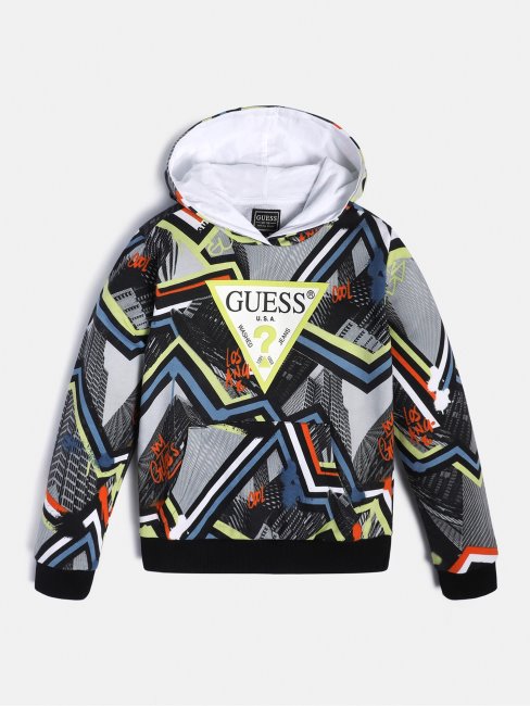 Guess Sweat Multi-imprimés Gris
