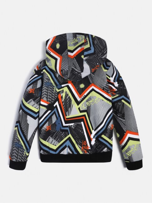 Guess Sweat Multi-imprimés Gris