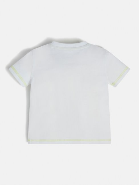 T-shirt Avec Logo Sur Le Devant Blanc Guess