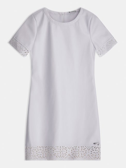 Robe Simili Cuir Blanche Guess