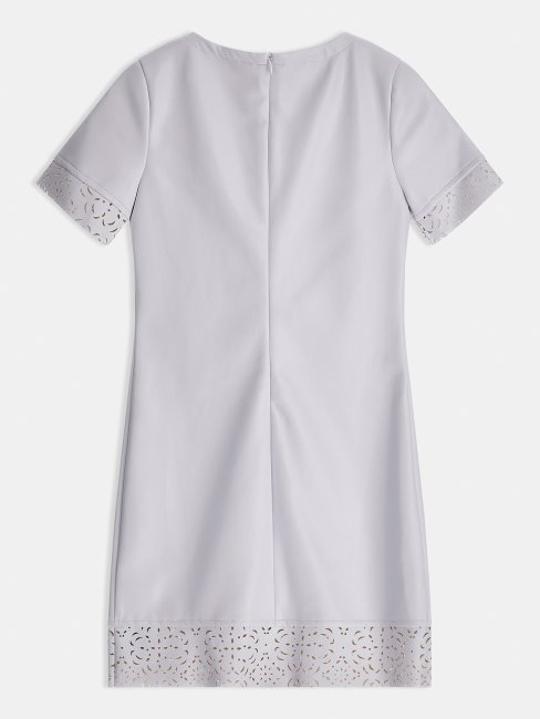 Robe Simili Cuir Blanche Guess