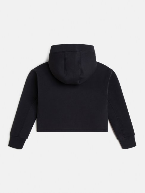 Sweat Actif Guess Triangle Logo Gris Foncé