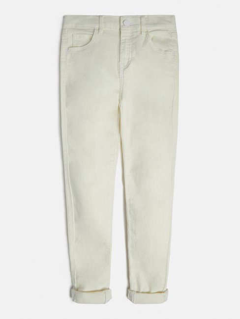 Pantalon Blanc Coupe Skinny Guess