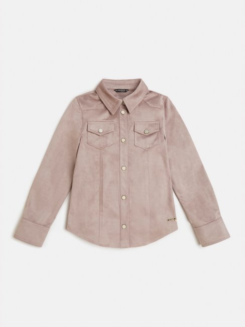 Guess Nuisette En Simili Daim Beige