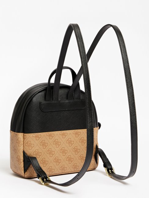 Sac à Dos Noir Micole 4g ​​​​logo Guess